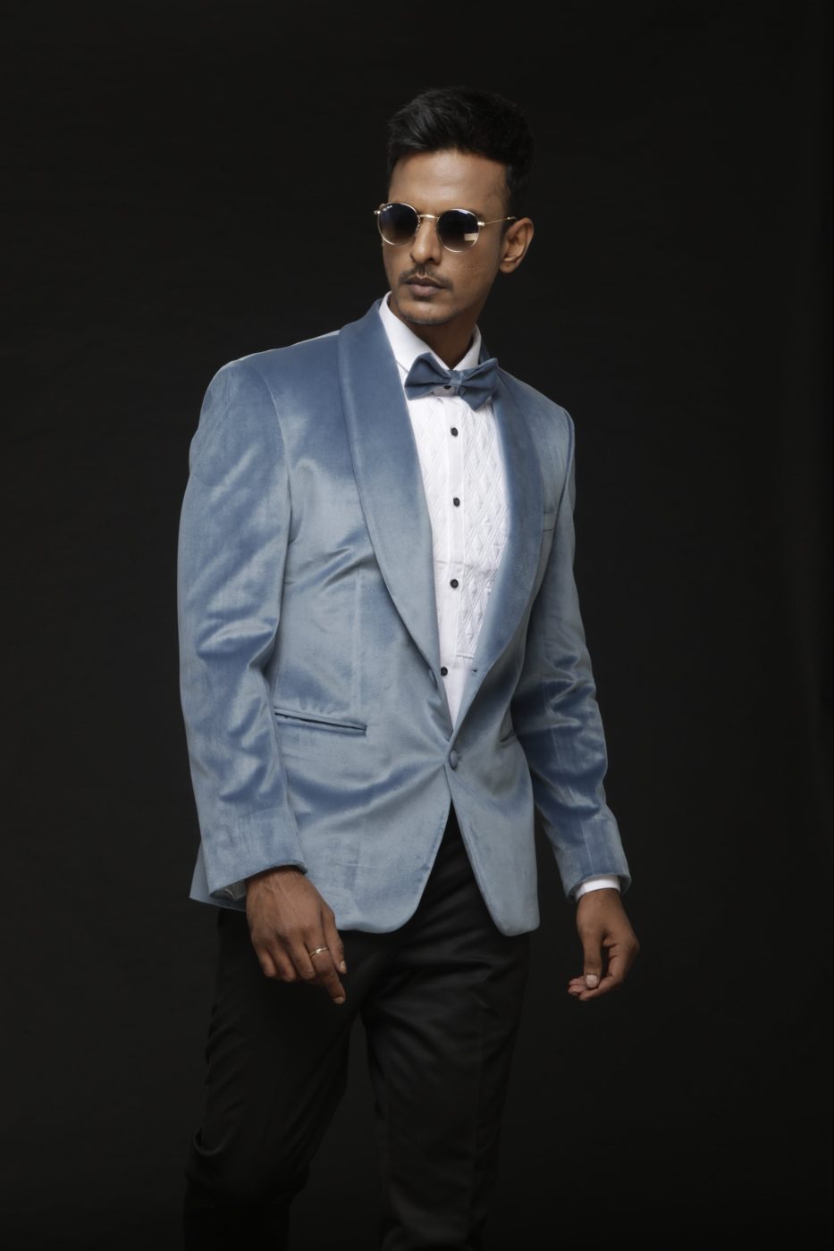 Glacier Velvet Dinner Jacket